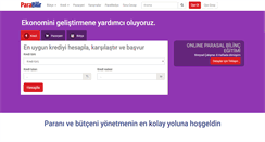 Desktop Screenshot of parabilir.com